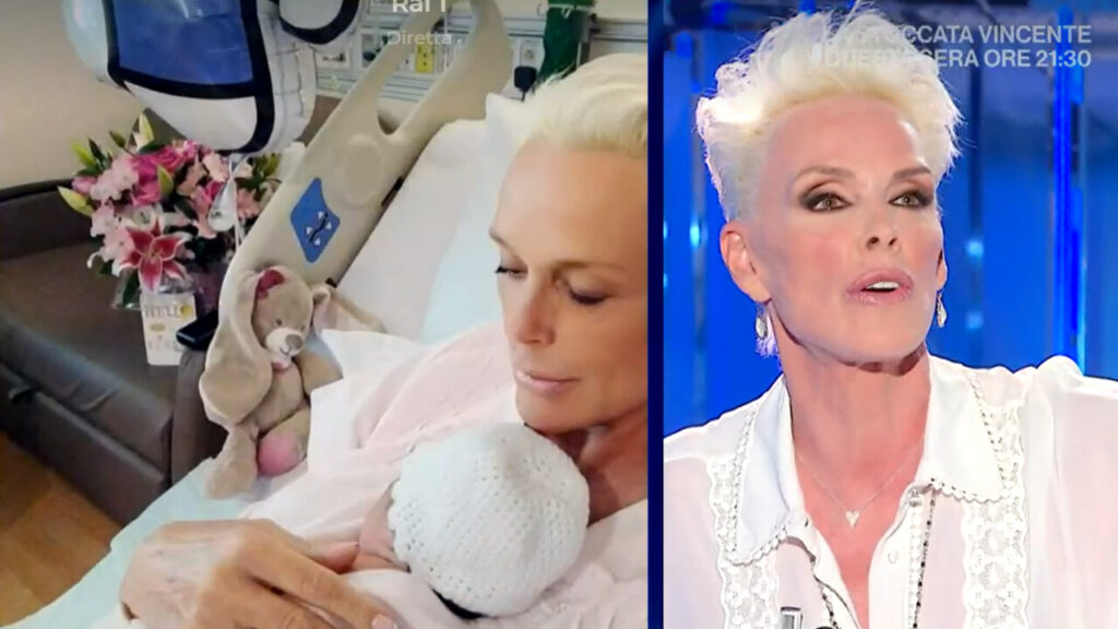 Brigitte Nielsen rompe il silenzio a Domenica In: “Mia figlia Frida avuta a 55 anni è un miracolo”