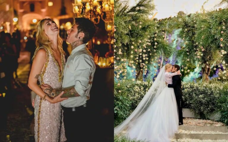 Chiara Ferragni e Fedez festeggiano i 5 anni di matrimonio: "Spesso è difficile, ma sono felice"