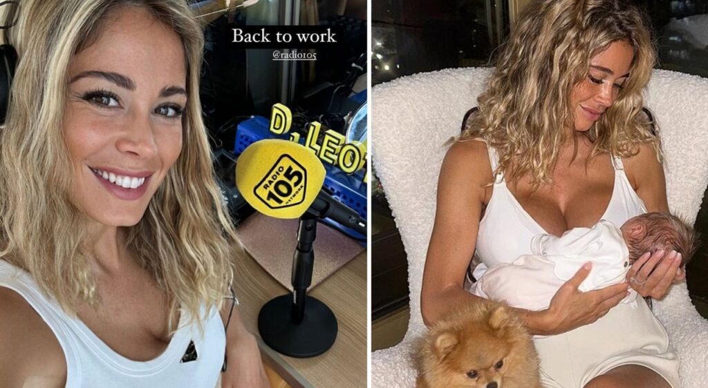 Diletta Leotta ritorna a lavoro, a Radio 105 dopo la nascita di Aria