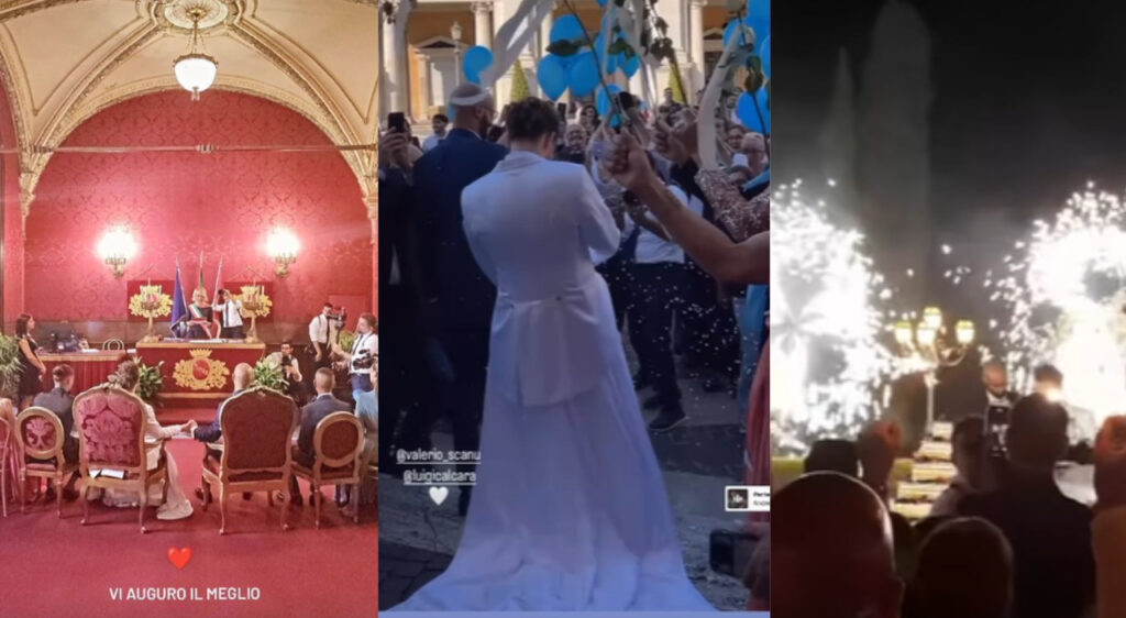 Matrimonio per Valerio Scanu e Luigi Calcara